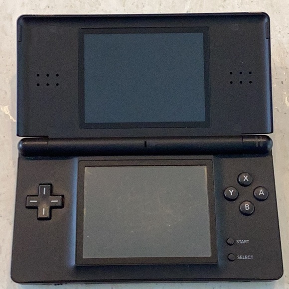 Nintendo DS Lite Console Handheld System & Battery Charger & Mario Party DS Game - Picture 12 of 16